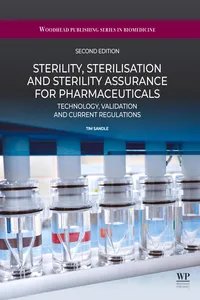 Sterility, Sterilisation and Sterility Assurance for Pharmaceuticals_cover