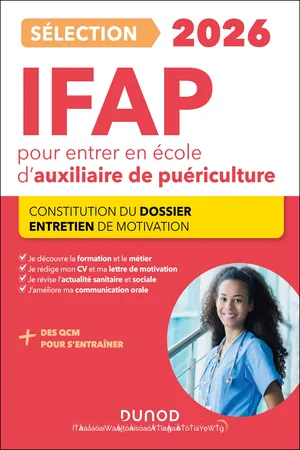 Sélection IFAP 2026 pour entrer en école d'auxiliaire de puériculture
