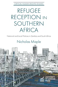 Refugee Reception in Southern Africa_cover