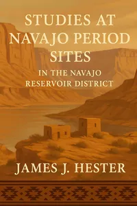 Studies At Navajo Period Sites in The Navajo Reservoir District_cover