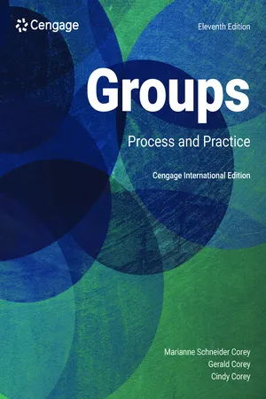 Counseling for Groups: Process and Practice, Cengage International Edition