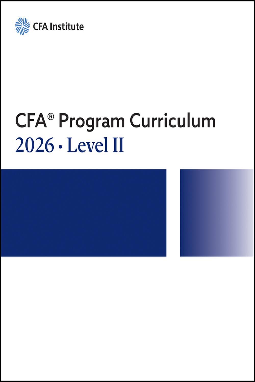 PDF] 2026 CFA Program Curriculum Level II Box Set | 9781394360567