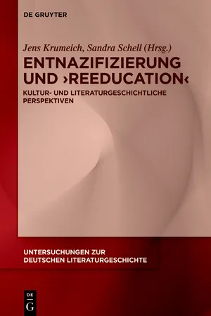 Entnazifizierung und ›Reeducation‹