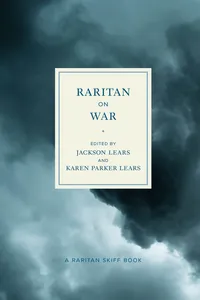 Raritan on War_cover