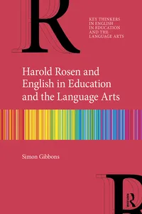 Harold Rosen and English in Education and the Language Arts_cover