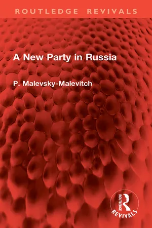 A New Party in Russia