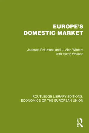Europe's Domestic Market