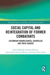 Social Capital and the Reintegration of Former Combatants_cover