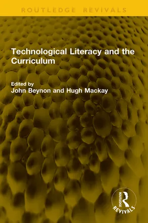 Technological Literacy and the Curriculum