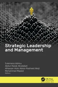 Strategic Leadership and Management_cover