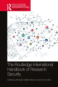 The Routledge International Handbook of Research Security_cover