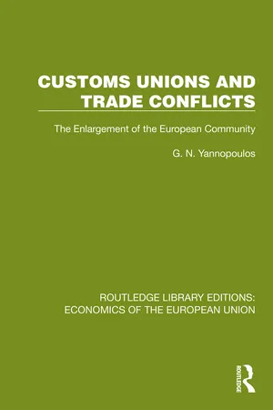 Customs Unions and Trade Conflicts