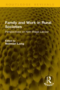 Family and Work in Rural Societies_cover