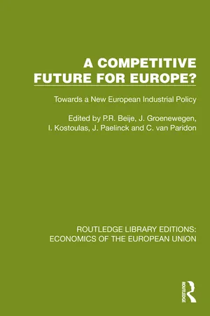 A Competitive Future for Europe?