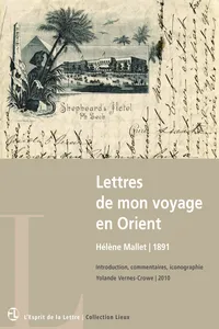 Lettres de mon voyage en Orient. 1891_cover