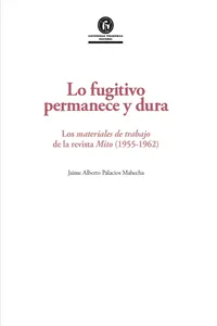 Lo fugitivo permanece y dura_cover