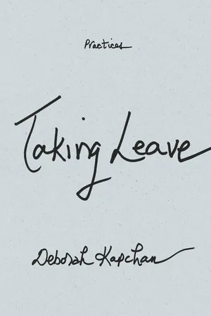 Taking Leave