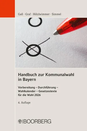 Handbuch zur Kommunalwahl  in Bayern