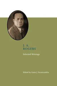 J. A. Rogers_cover