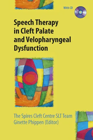 Speech Therapy in Cleft Palate and Velopharyngeal Dysfunction
