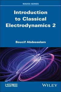 Introduction to Classical Electrodynamics, Volume 2_cover