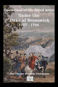 Operations of the Allied Army Under the Duke of Brunswick_cover