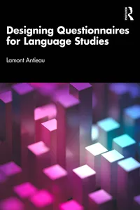 Designing Questionnaires for Language Studies_cover