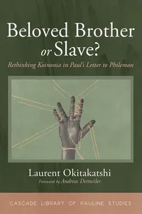 Beloved Brother or Slave?_cover