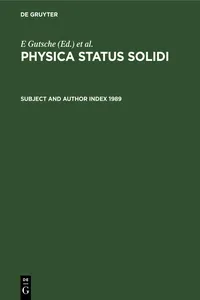 Subject and Author Index 1989_cover