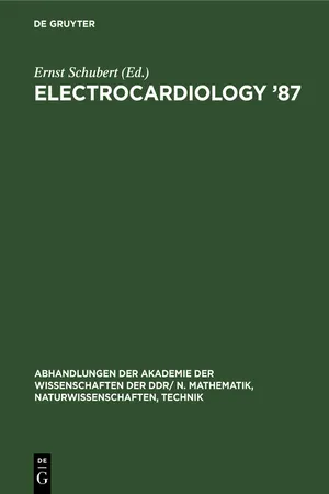 Electrocardiology ’87