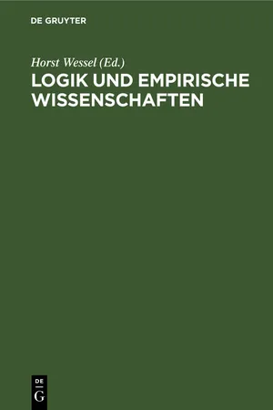 Logik und empirische Wissenschaften