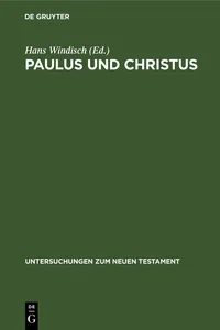 Paulus und Christus_cover