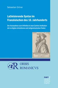 Latinisierende Syntax im Französischen des 16. Jahrhunderts_cover