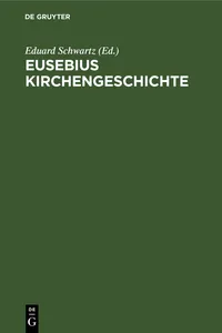 Eusebius Kirchengeschichte_cover