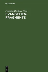 Evangelienfragmente_cover