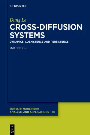 Cross-Diffusion Systems