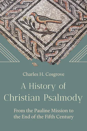 History of Christian Psalmody