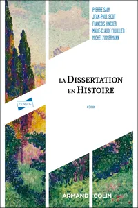 La dissertation en histoire - 4e éd._cover