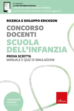 Concorso Docenti - Scuola Infanzia - Prova scritta