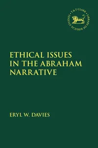 Ethical Issues in the Abraham Narrative_cover