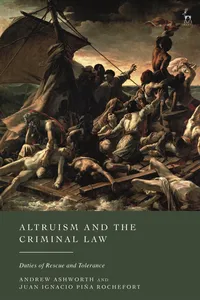 Altruism and the Criminal Law_cover