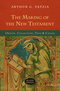 The Making of the New Testament_cover