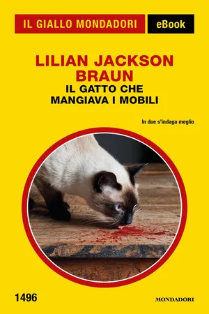 Il gatto che mangiava i mobili (Il Giallo Mondadori)