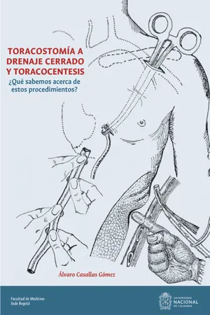Toracostomía a drenaje cerrado y toracocentesis