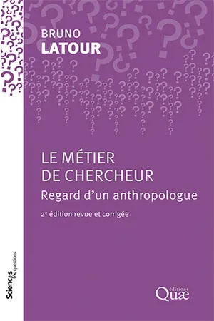 Le métier de chercheur