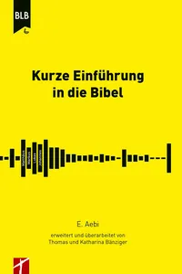 Kurze Einführung in die Bibel_cover