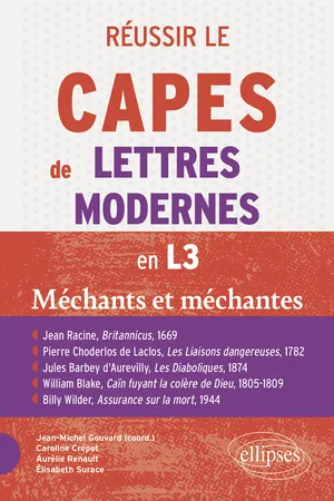 CAPES 2026. œuvres programme