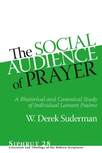 The Social Audience of Prayer_cover