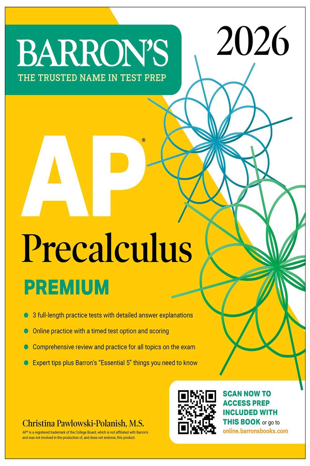 PDF] AP Precalculus Premium, 2026: Prep Book with 3 Practice Tests