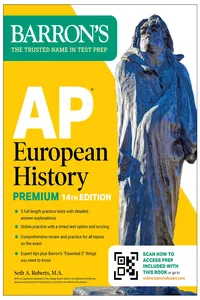 AP European History Premium, Fourteenth Edition: Prep Book with 5 Practice Tests + Comprehensive Review + Online Practice_cover